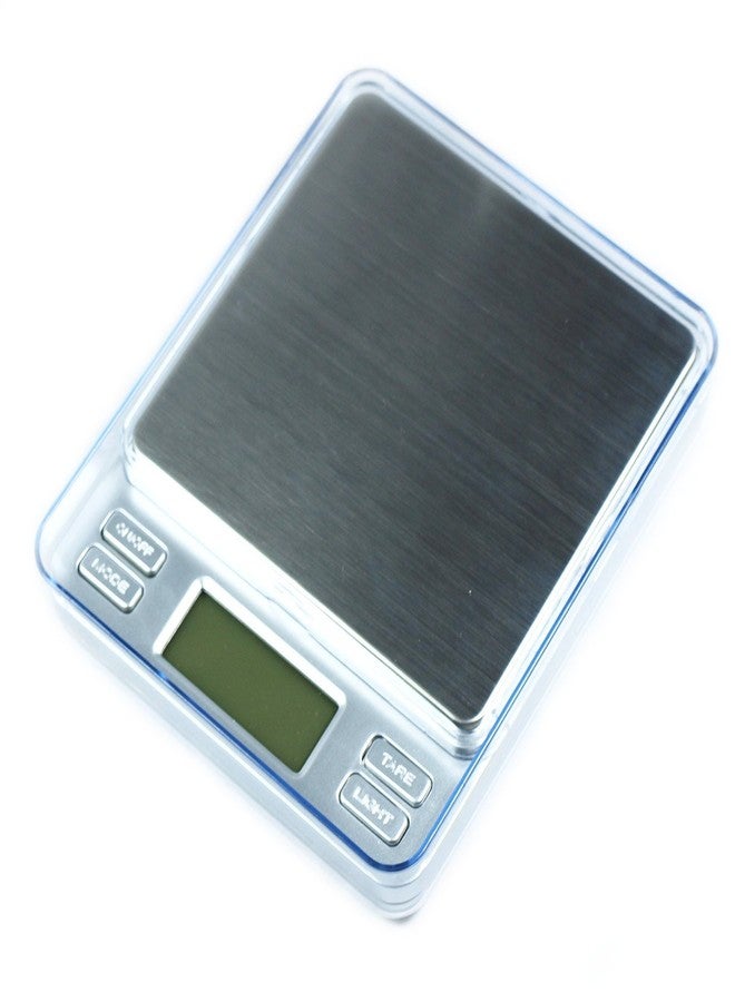 هورايزون ميزان مجوهرات رقمي دقيق من هورايزون طراز TPS-2000 مع صواني، ميزان محمول بسعة 2000 غرام ودقة 0.1 غرام، مناسب للشحن والمطبخ والمجوهرات - Image 2