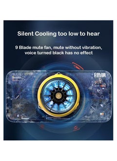 Memo MEMO Universal CX04 Magnetic Semiconductor Mobile Phone Cooler Fan instant Cooling Mobile for Gaming and Live Video  - Image 4