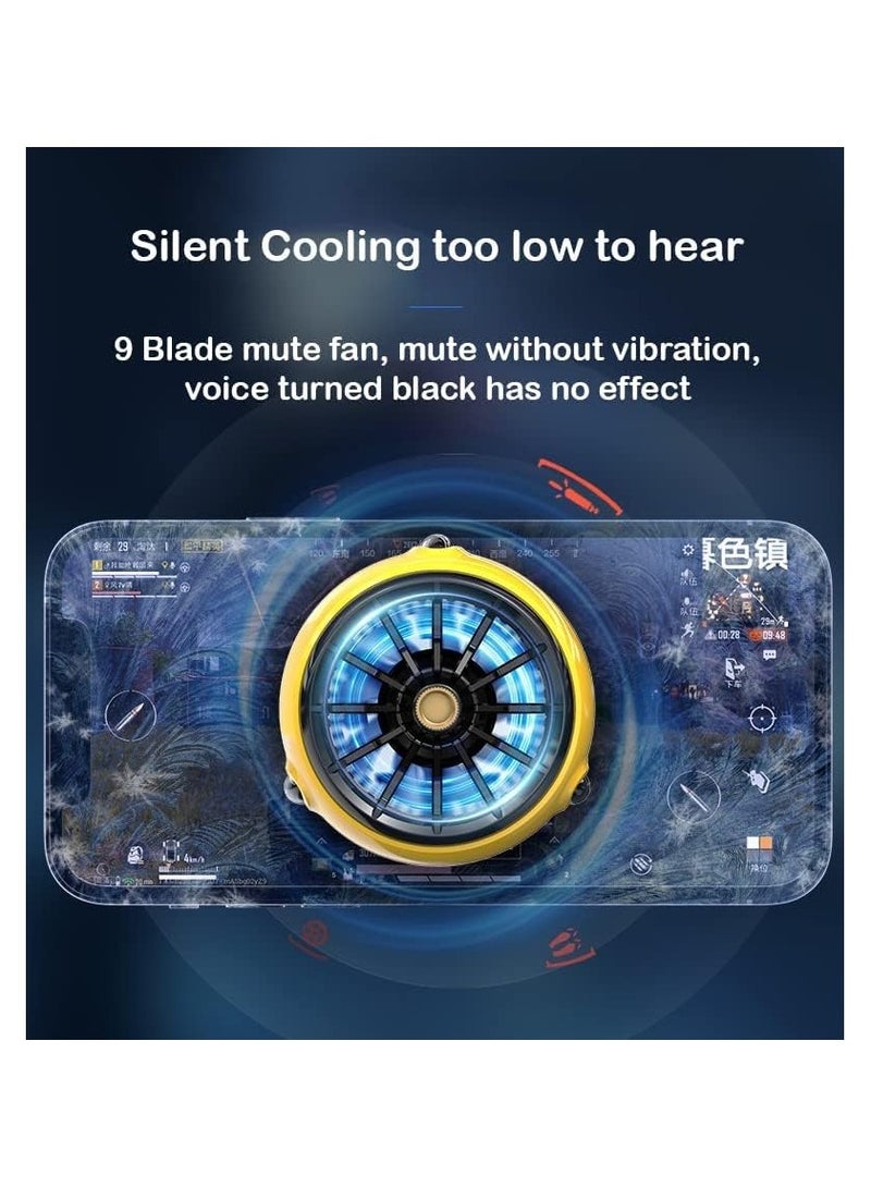 MEMO Universal CX04 Magnetic Semiconductor Mobile Phone Cooler Fan instant Cooling Mobile for Gaming and Live Video - Image 4