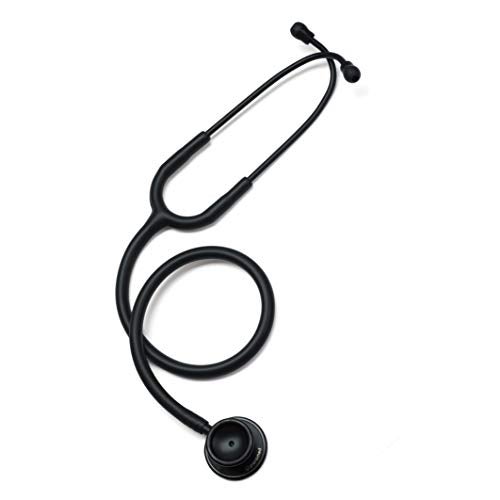 Paramed Stethoscope - Classic Dual Head - for Doctors, Nurses, Med Students, Professional Pediatric, Medical, Cardiology, Home Use - Extra Diaphragm, 4 Eartips, Accessory Case, Name Tag - 29.5 inch - Image 1