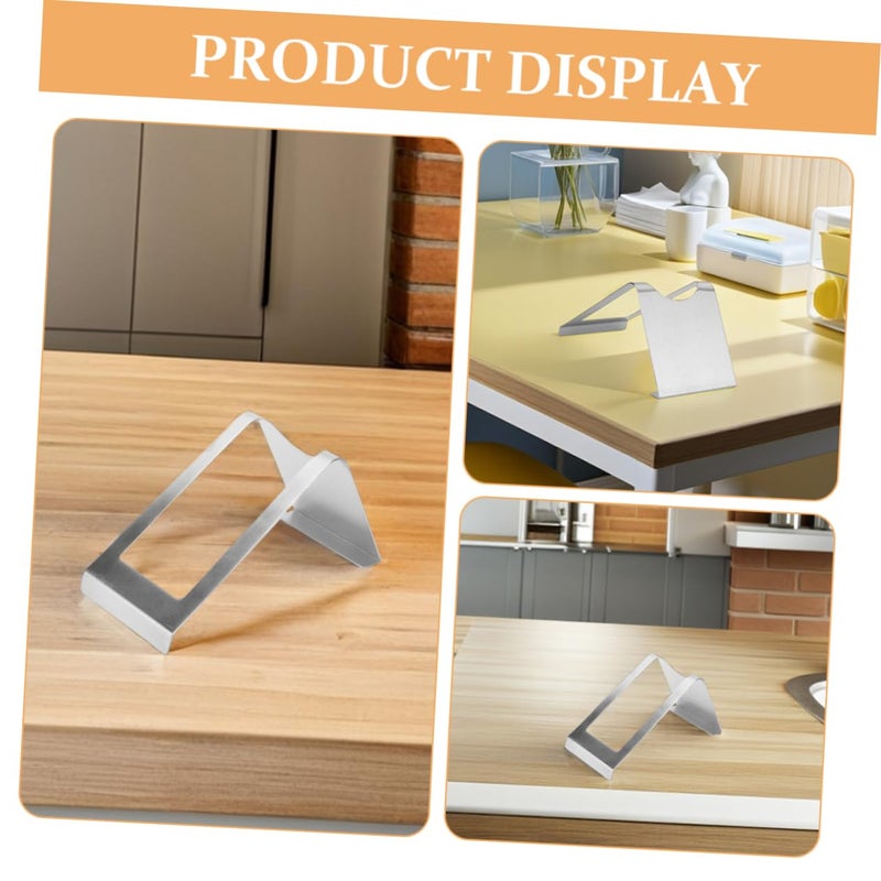 Stainless Steel Wine Bottle Holder Freestanding Tabletop Display Kitchen Organizer - Image 4
