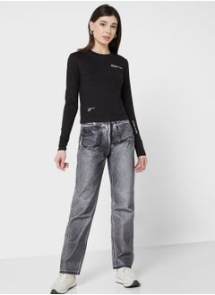 Calvin Klein Jeans Crew Neck T-Shirt  - Image 4
