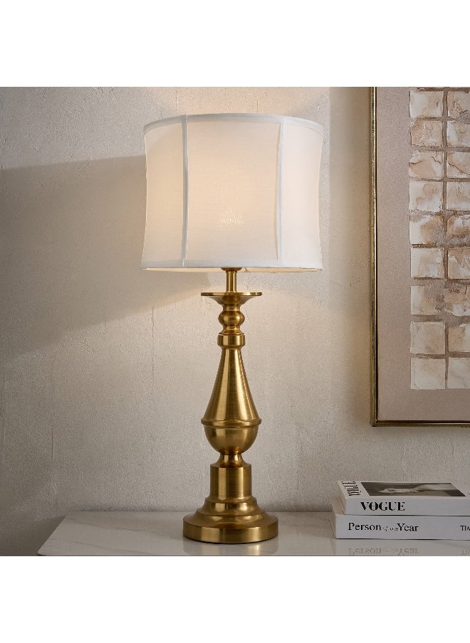 Home Box Glen Mallory Metal Table Lamp with Handmade Shade - 33x71 cm  - Image 2