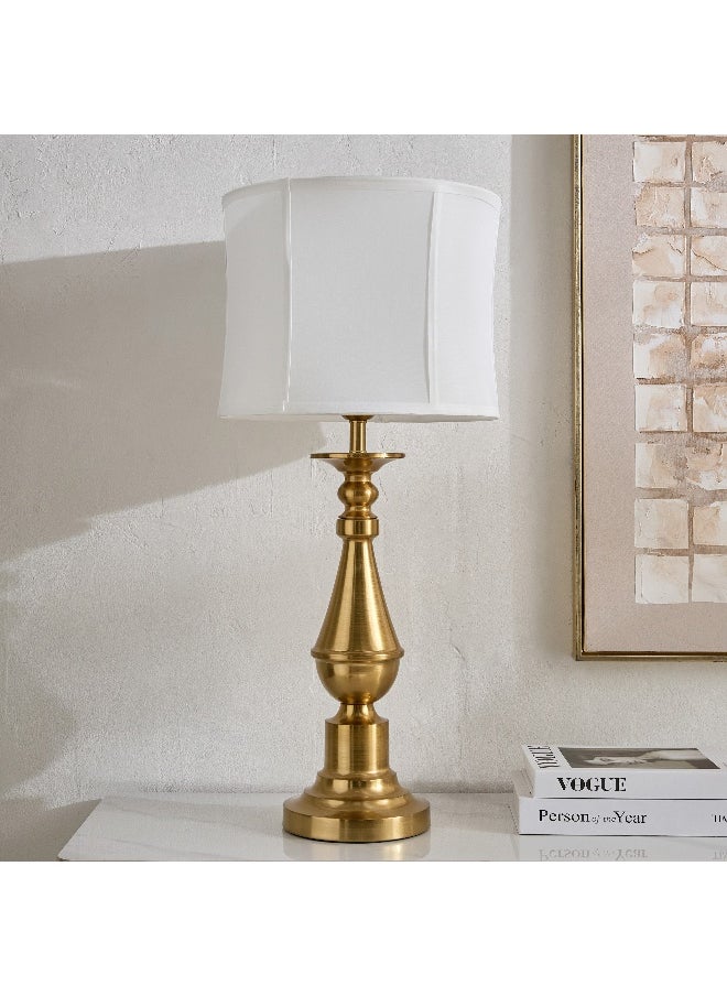 Home Box Glen Mallory Metal Table Lamp with Handmade Shade - 33x71 cm  - Image 1