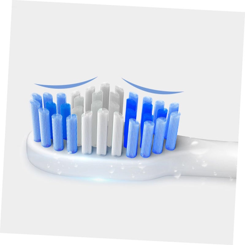 USB Rechargeable Sonic Electric Toothbrush White Set Home Use - Image 3