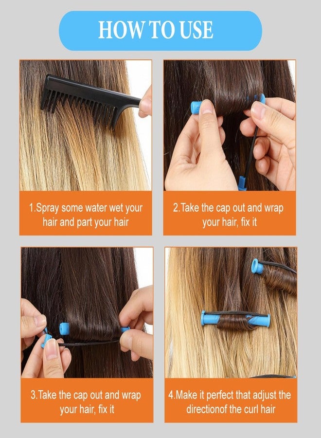 VANTOBEST 20 Pcs 0.35 Inch Plastic Perm Rods, Blue Cold Wave Hair Rollers, Small Perm Curling Rods for Short Medium Long Hair Salon Hairdressing Styling Supplies - Image 3