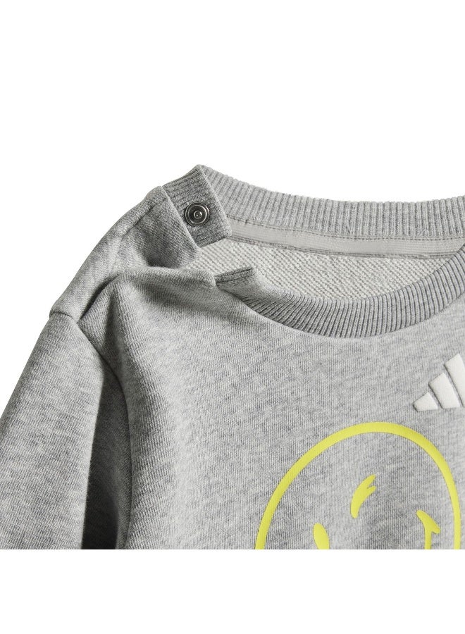 Adidas I Smi Jogger Grey Training Suits For Infant 0-3M - Image 3
