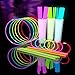 Glow Fever 209pcs Glow Sticks Bulk Party Pack includes 100 8 Glow Sticks and 109 Accessories with bonus connectors for glow sphere and eye glasses for Party Festivals Rave Halloween - Image 2