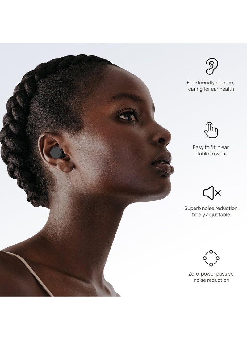 Switch Earplugs, Multi-Mode Silence-Adjustable Noise Cancelling Ear Plugs For Sleeping, Earplugs For Deep Focus, Travel, Concerts, Washable Earplugs, Comfy Reusable Ear Protection - Image 5