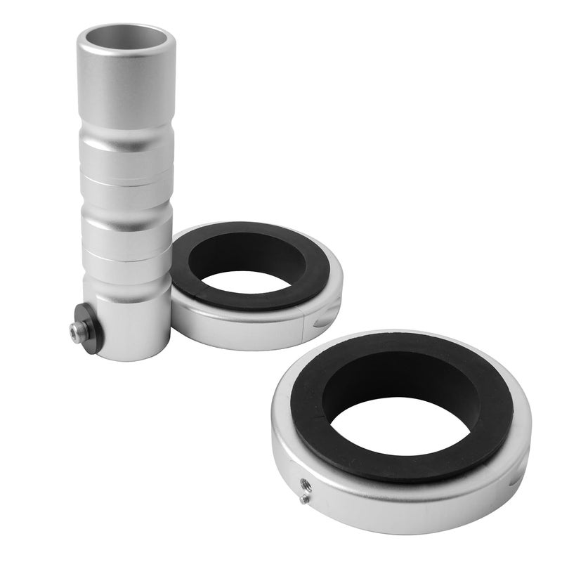 Outopakkle Wakeboard Tower Flag Holder Boat Flag Pole Bracket Kits Rail Mount Without Drilling Silver - Image 2