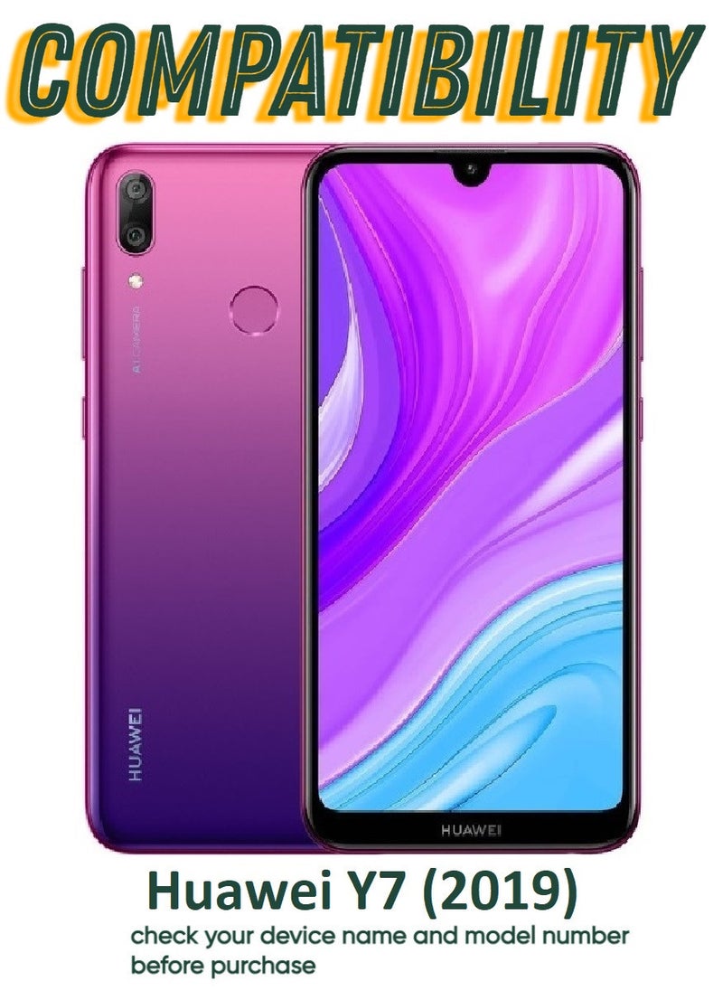 ACLIX 5 Pieces Antistatic ESD Dustproof Premium Quality High Definition Tempered Glass Screen Protector Designed For Huawei Y7 (2019) - Image 3