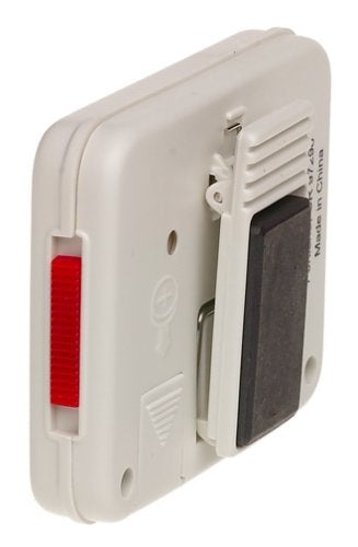 CDN TM8 Digital Timer and Clock Memory Feature, 6.8 x 4.5 x 0.9 inches, Cream - Image 3