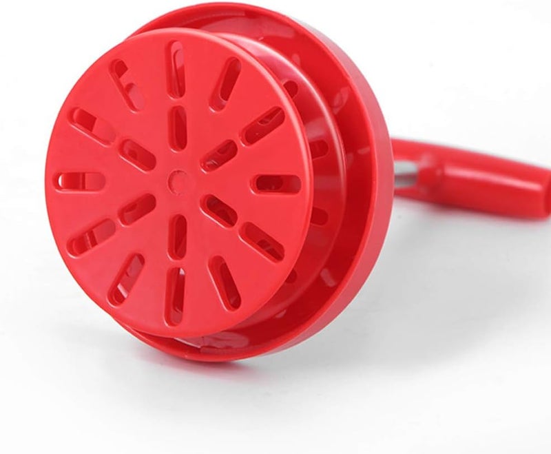 Miecux Manual Professional Whipping Cream Dispenser - Handheld DIY Whipped Cream Dispenser - Perfect Cream Whipper Maker for Gift,Lid,15-Ounce Capacity (450ml) (Red) - Image 1