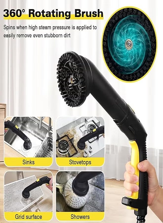 ET-LIFE Steam Cleaner, 5Bar Steam Pressure, 5-8Min Heating Time, 2000W, 2L, for Floor Cleaning/Car Cleaning/Sofa Cleaning/Kitchen Cleaning/Toilet Cleaning/Washer Cleaning/Housekeeping - Image 3