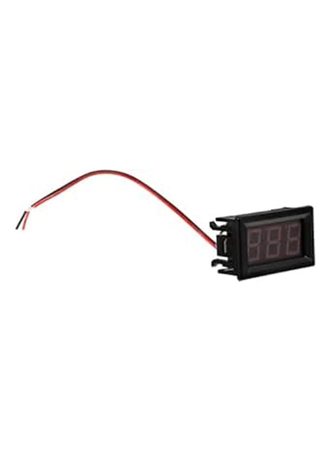 ميني فولتميتر رقمي رئيسي LED عداد الجهد 5V 120V تيار متردد تيار مستمر لمراقبة بطارية السيارة - Image 1