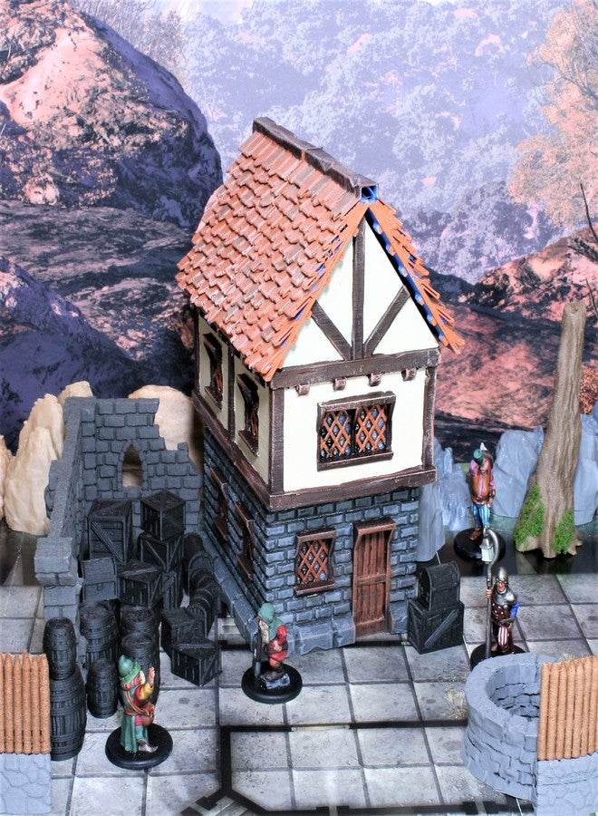 Extruded Gaming Green Armory Crates and Black Powder Barrels - Image 4