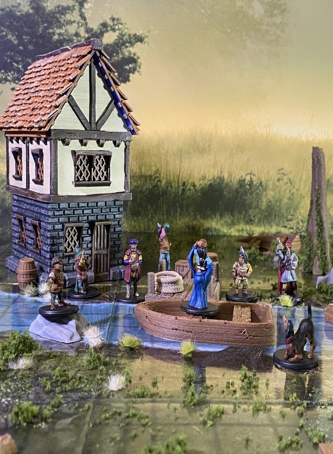 Extruded Gaming Green Armory Crates and Black Powder Barrels - Image 5