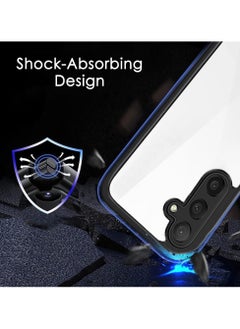 Generic Case Cover Shockproof Hard PC Back Soft TPU Frame Anti-yellowing Slim Protective Cover Compatible with Samsung Galaxy S23 (Clear)  - Image 4