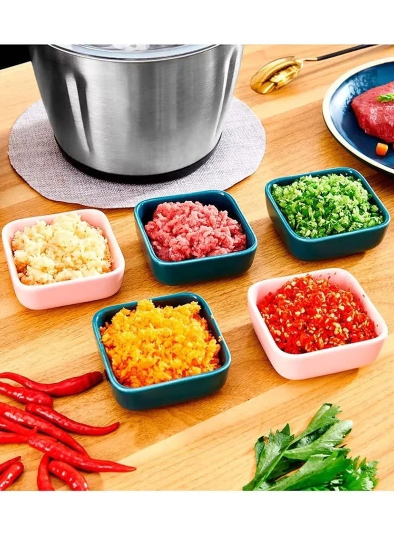 POGAGO Electric Food Chopper & Meat Chopper Grinder 3L Stainless Steel Food Processor – Vegetable Chopper, Onion Cutter, Meat Mincer, Kitchen Processor for Home Use - Image 3