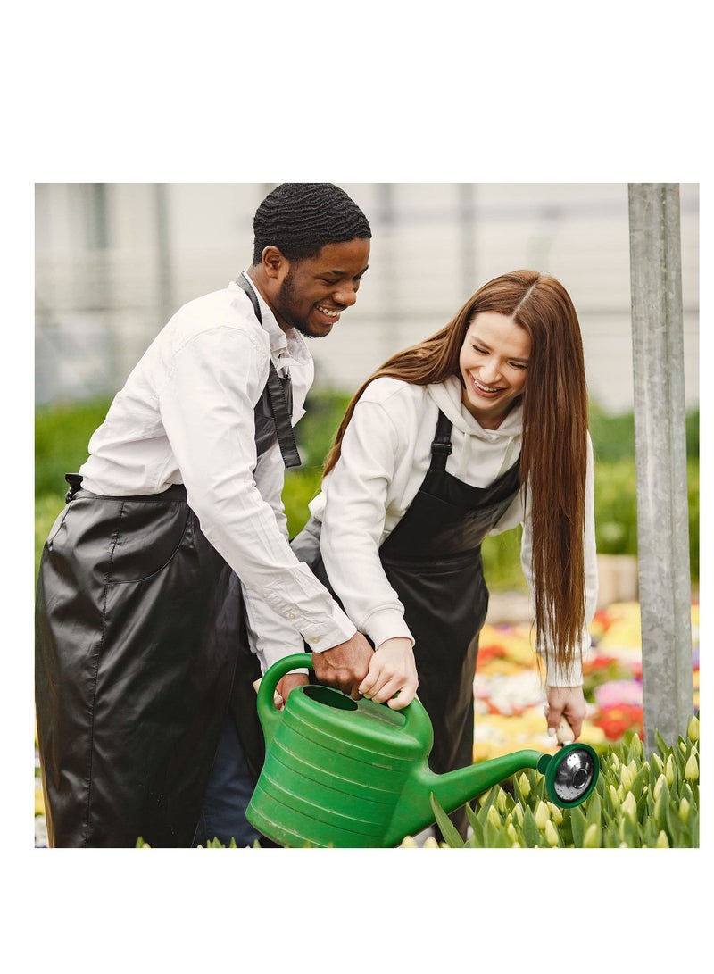 Y&D Watering Can Rose, Garden Water Sprinkler Sprayer Universal Fine Rose Head Plated Shoe Durable Fit All (Green & Silver) - Image 4