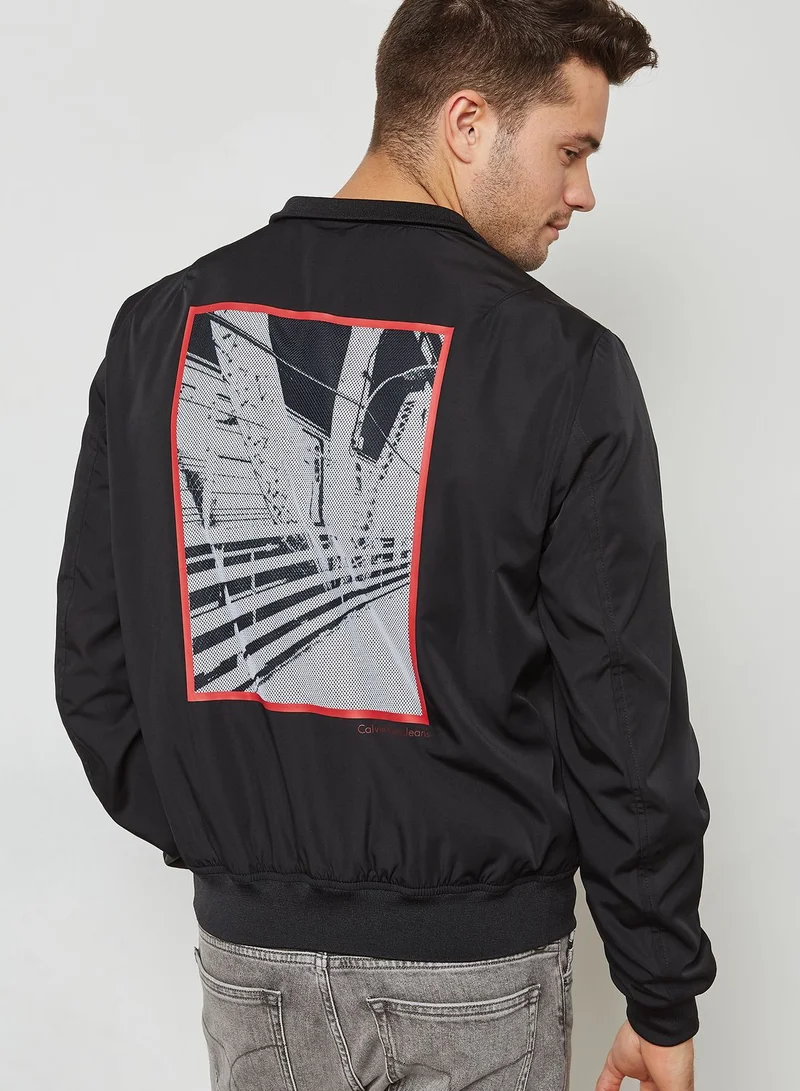 Calvin Klein Jeans Reversible Bomber Jacket