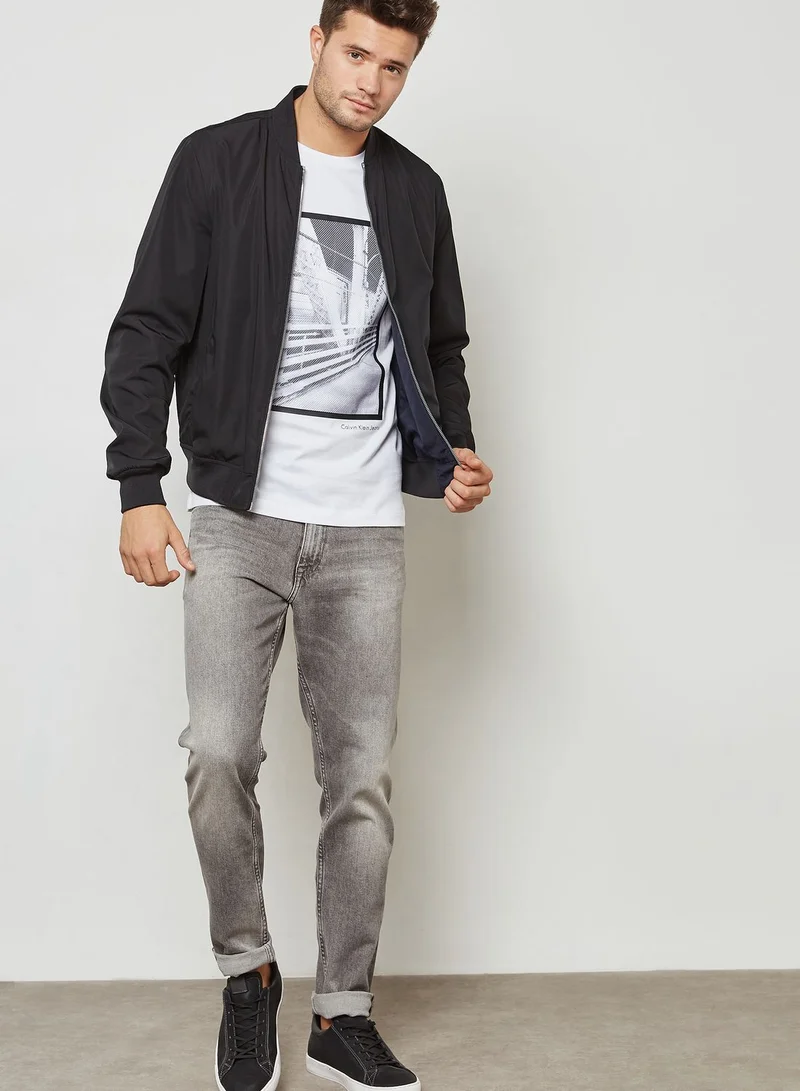 Calvin Klein Jeans Reversible Bomber Jacket