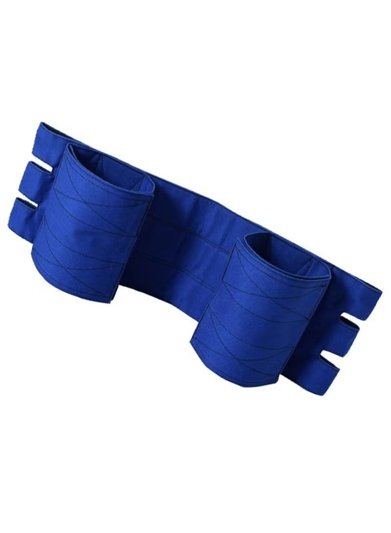 Wheelchair Leg Restraints - Safe Transport Foot Support Straps Adjustable Accessories for Elderly and Disabled Persons, Wheelchair Seat Belts, Medical Restraints, Anti-fall Wheelchair Bed Restraints - Image 3