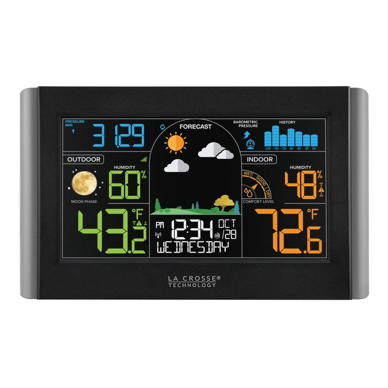 La Crosse Technology S77925-INT Wireless Color Weather Station - Image 1