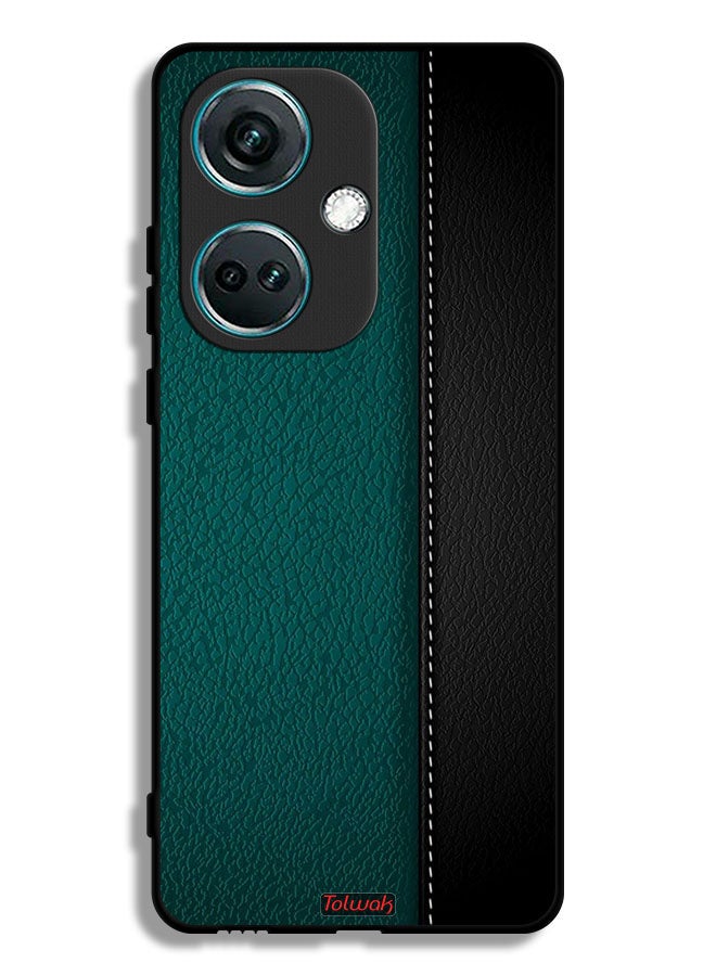 Tolwak OnePlus Nord CE3 Protective Case Cover Leather Pattern - Image 1