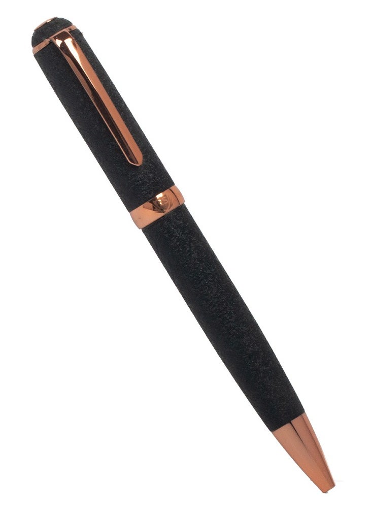 RS Men's RS pen in black and copper metal with blue ink  - Image 1
