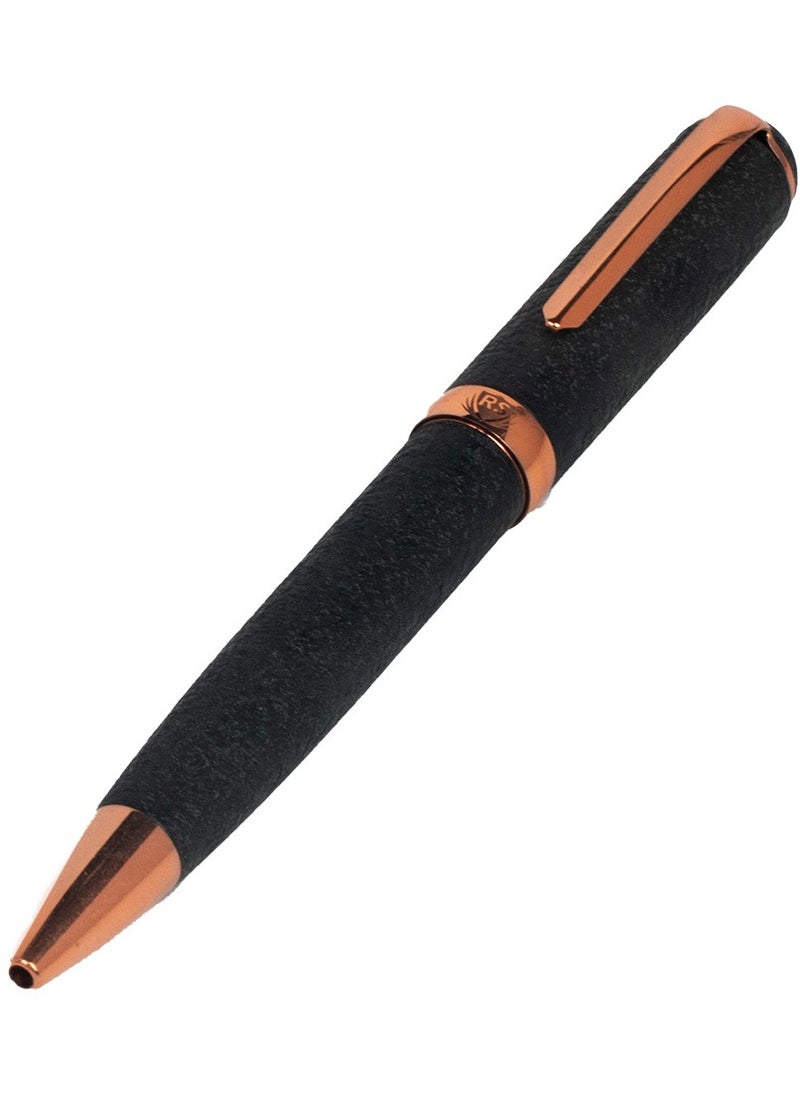 RS Men's RS pen in black and copper metal with blue ink  - Image 3