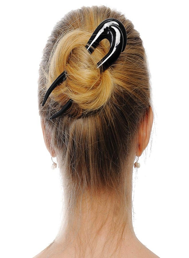 Marycrafts Buffalo Horn Hair Fork Hair Stick Hairpin Hair Accessories - Image 3