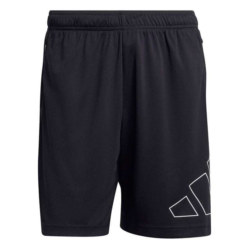 adidas Workout Essentials Base Pique Big Logo Shorts - Image 4