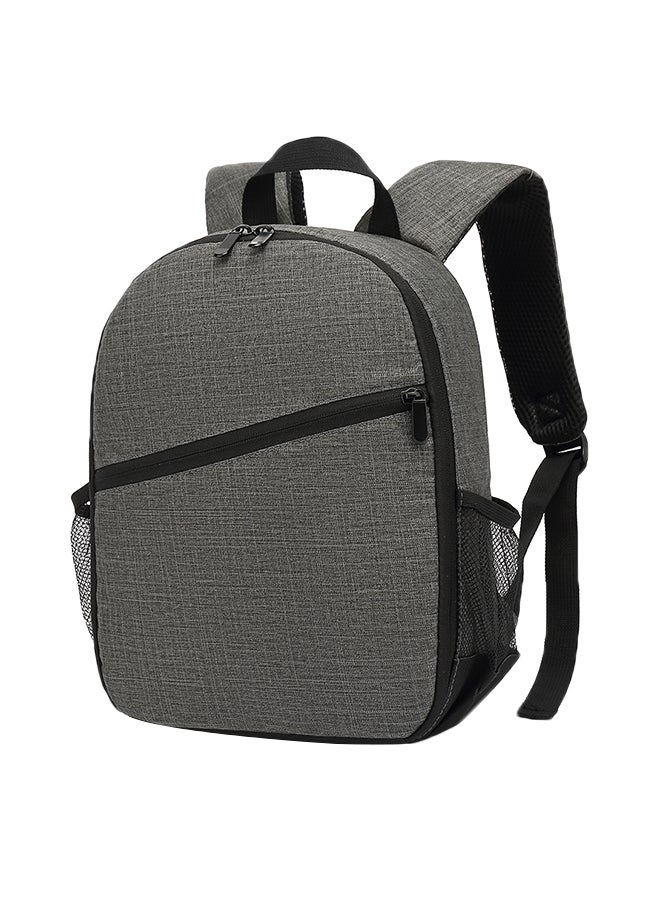 Loquat Multi-functional Waterproof Digital Camera Backpack Grey  - Image 1