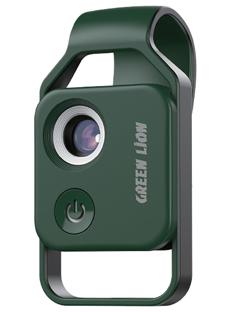 جرين ليون ميكروسكوب الهاتف الذكي من جرين ليون 200x - أخضر - Image 1
