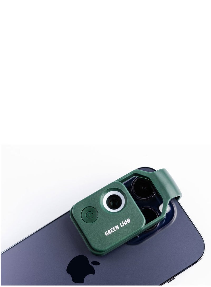 جرين ليون ميكروسكوب الهاتف الذكي من جرين ليون 200x - أخضر - Image 5