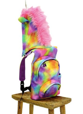 Morikukko - Unicorn Kids Hooded Backpack - Image 1
