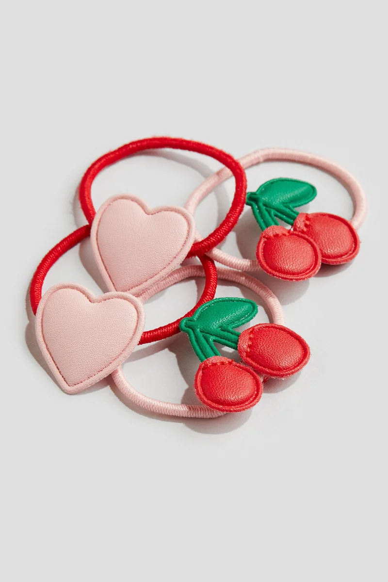 اتش اند ام ربطات شعر بشكل فيونكة - 4 قطع