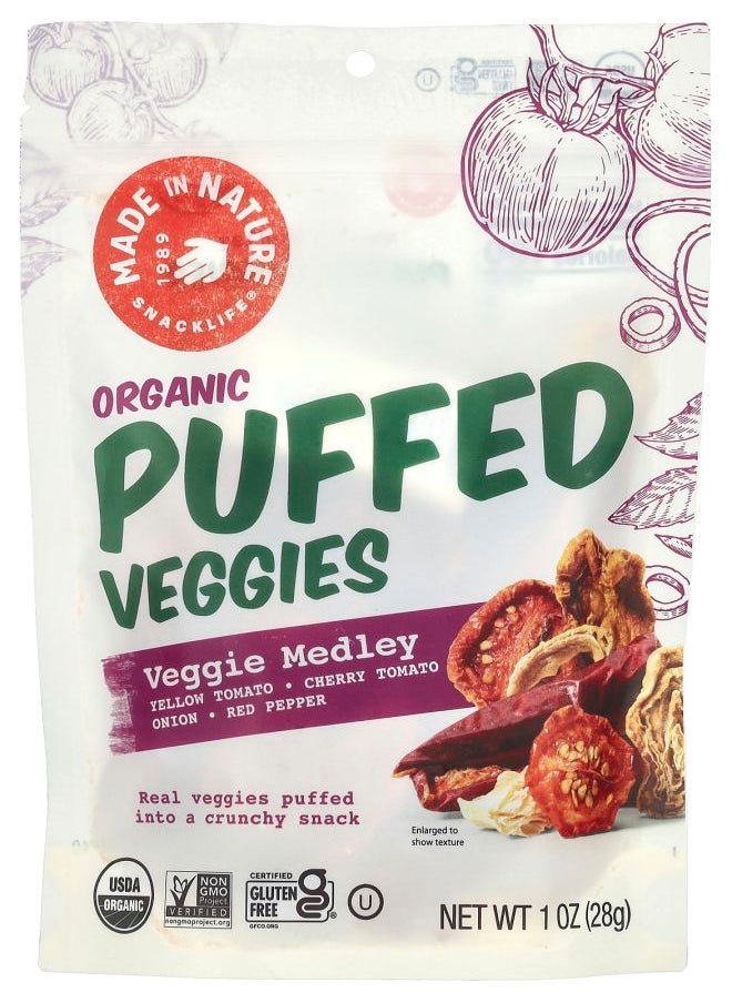 Organic Puffed Veggies Veggie Medley 1 oz (28 g) - pzsku/ZC1AC35166754AB38A0FEZ/45/_/1729077836/2a8b8b49-8803-4ab3-8080-e65029bf641a