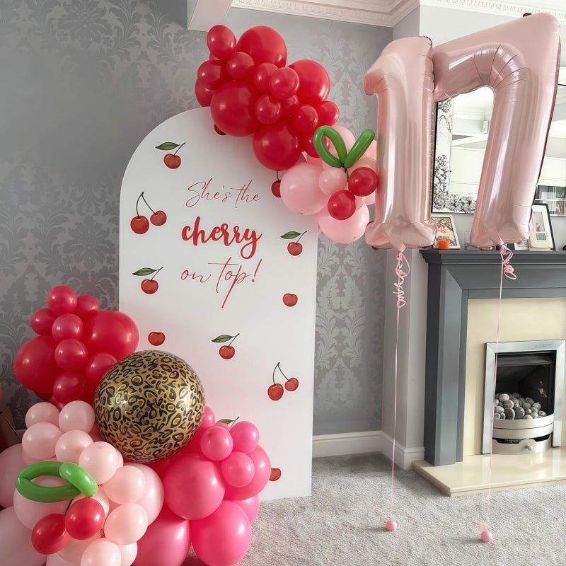 Froova Big Number 1 Balloons, Dusty Light Pink Foil 1 Balloon Numbers 40 Inch, Giant 1st Birthday Party Decor, Baby Blush Pink Mylar Helium One Balloon for Girls Baby Shower Anniversary Decorations - Image 4