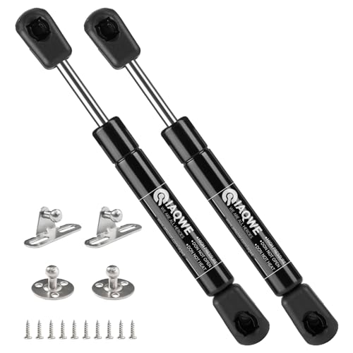 IAQWE C1615046 7.5Inch 40Lb/178N Gas Struts Spring Shocks Lift Support for Lightweight Rv Cabinet Door Storage Toolbox Toy Box Sentry Safe Lid 2PCS by IAQWE - Image 1