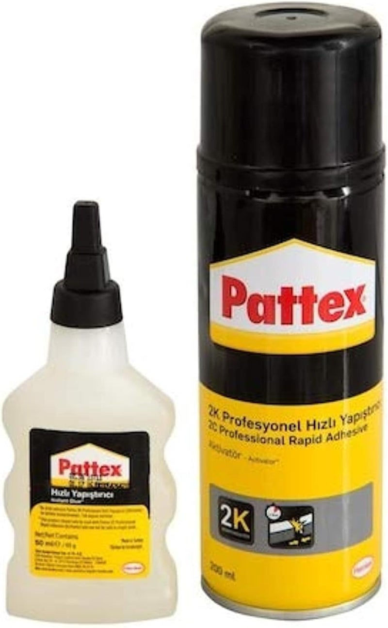 Pattex 2C Adhesive Glue And Activator - Image 1
