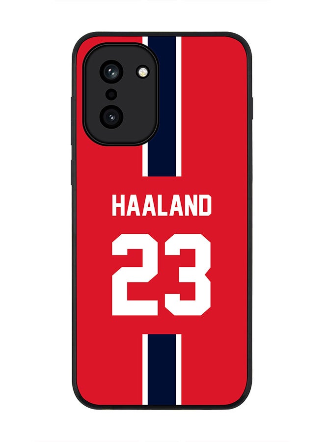 For OnePlus 15R Case,Slim fit Camera Protection, Shockproof Thin Phone cover  - Football - Norway,  Haaland