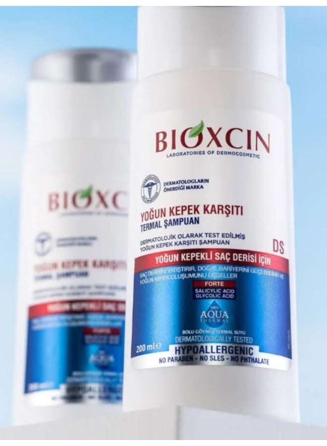 BIOXCIN INTENSIVE ANTI-DANDRUFF THERMAL SHAMPOO 200 ML - Image 2