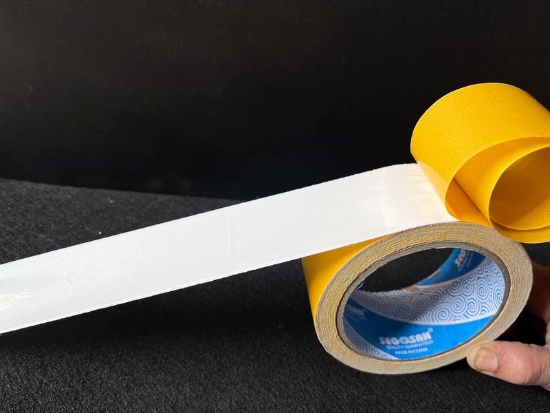 Mossio Mossio Double-Sided Carpet Tape Super Strong Sticky Tape for Carpet Rugs, Hardwood Floors, mats Residue-Free Non Slip Waterproof Rug Tape  - Image 2