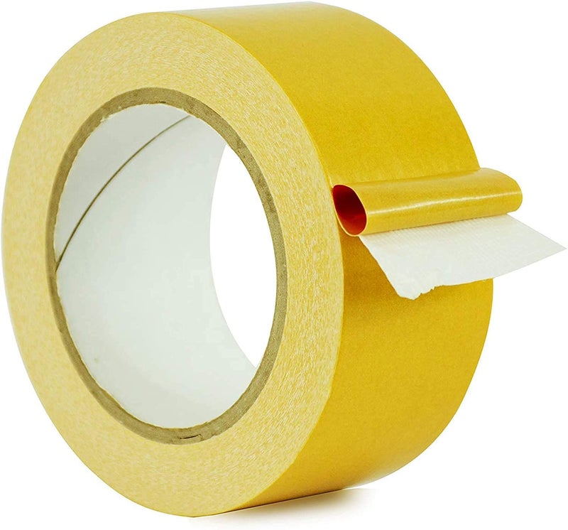 Mossio Mossio Double-Sided Carpet Tape Super Strong Sticky Tape for Carpet Rugs, Hardwood Floors, mats Residue-Free Non Slip Waterproof Rug Tape  - Image 1