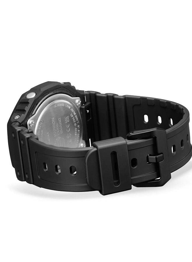 CASIO - Casio Men Watch G-shock Smartphone Link Analog Digital Solar Power Black Dial Resin Band GA-B2100BNR - Image 1