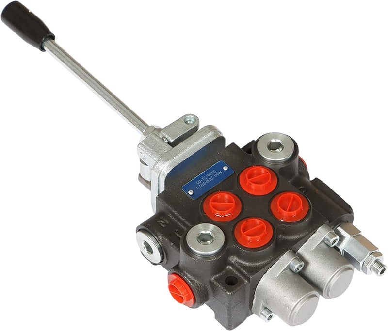 marddpair ALL-CARB Hydraulic Valve 2 Spool 11GPM 3600PSI BSPP Double Acting Control Valve - Image 1