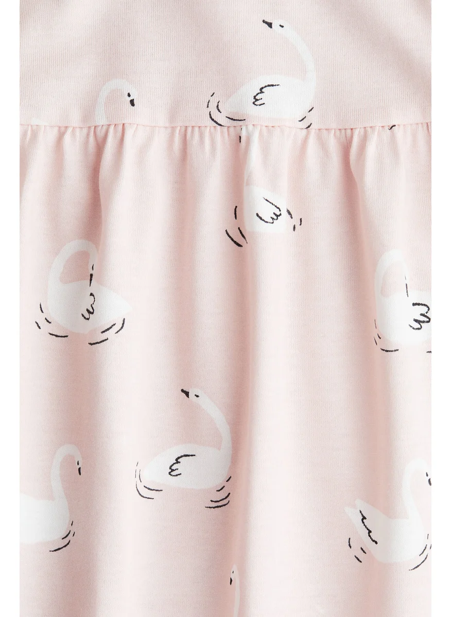 H&M Patterned Cotton Dress