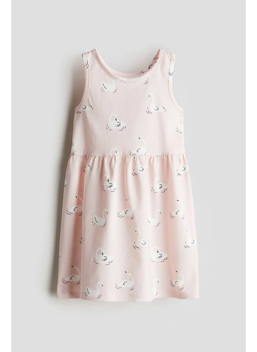 H&M Patterned Cotton Dress